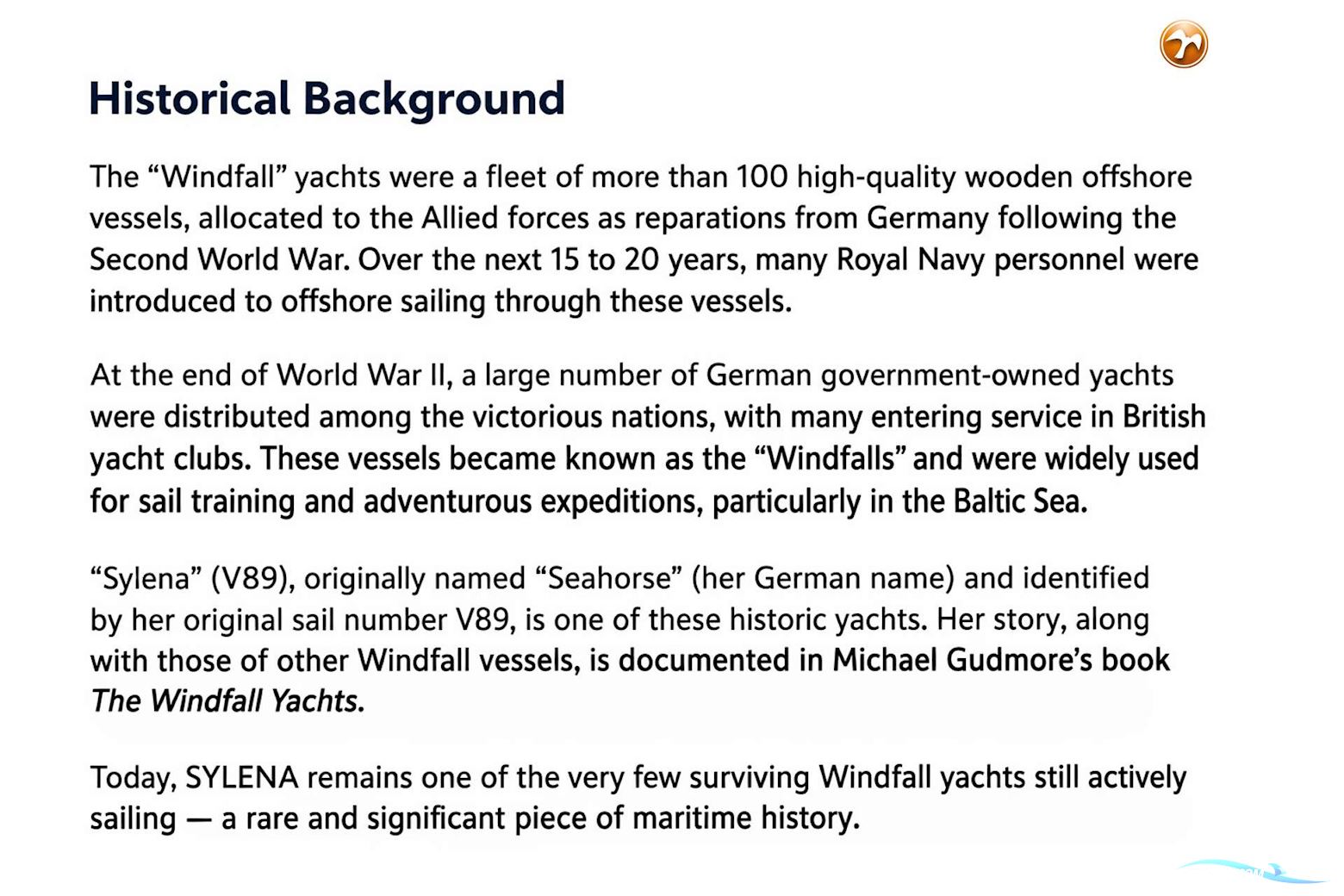 Burmester Seefahrtkreuzer 50M2 Windfall