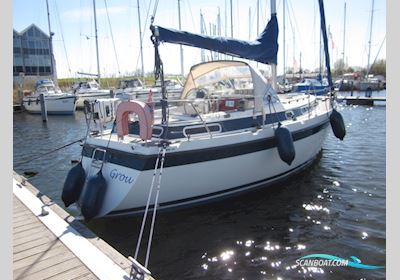 C-Yacht C999 Sejlbåd 1993, med Yanmar 3GM30F + SD20 motor, Holland