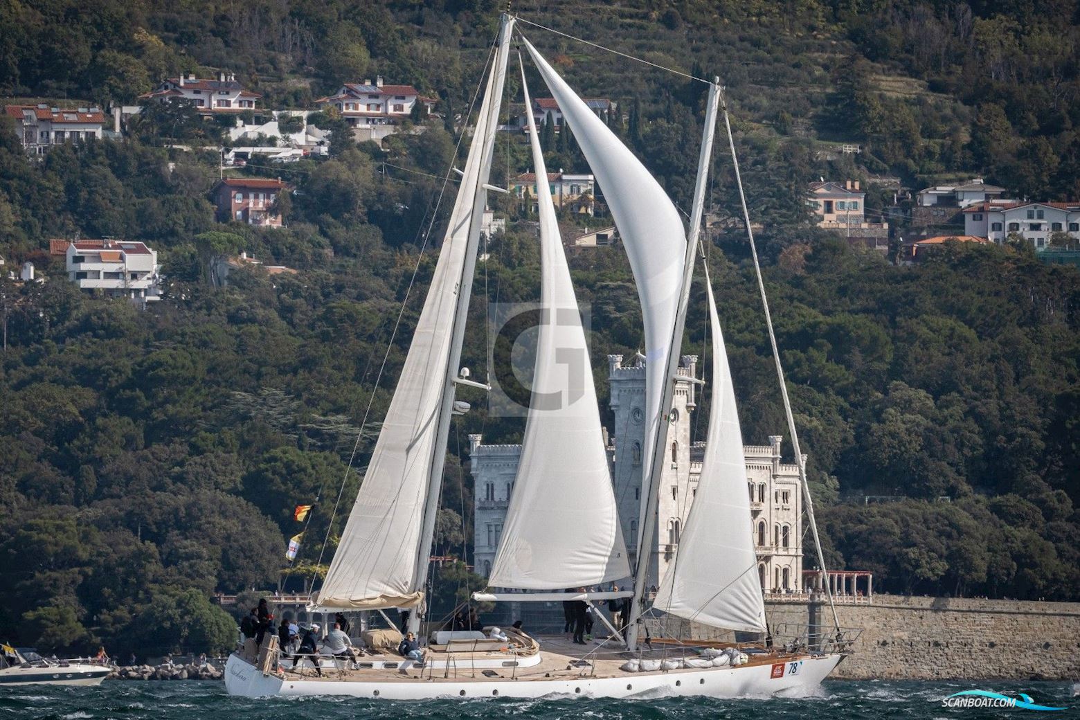 Cantiere Stain 22m Steel Schooner
