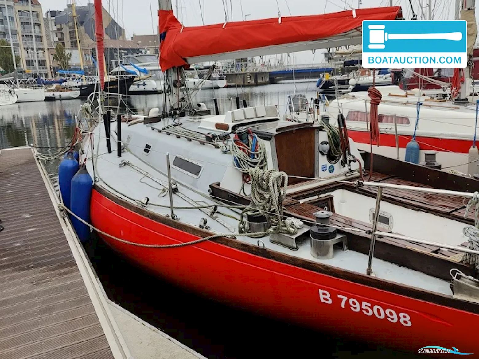 Carter 37 Sejlbåd 1973, med Yanmar motor, Belgien