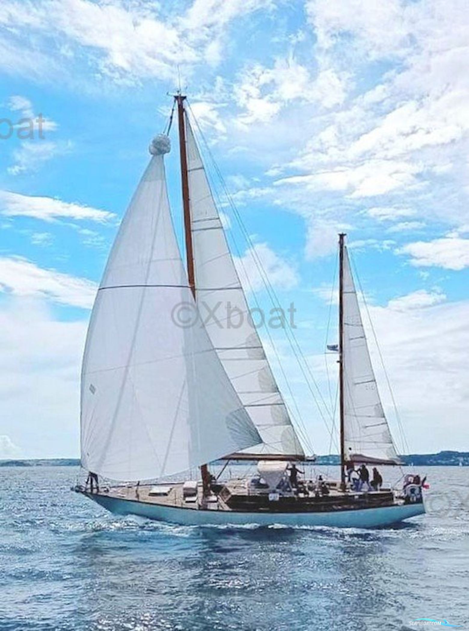 Chantier de la Rance - Despierres Ketch Classic Boat Sejlbåd 1997, med Perkins motor, Frankrig