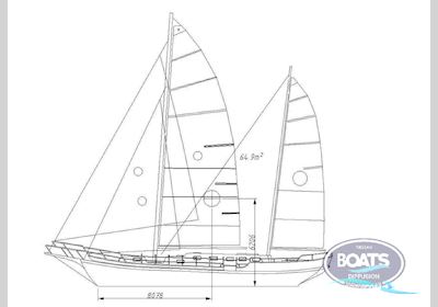 Classic KETCH Sejlbåd 1984, med MWM motor, Frankrig
