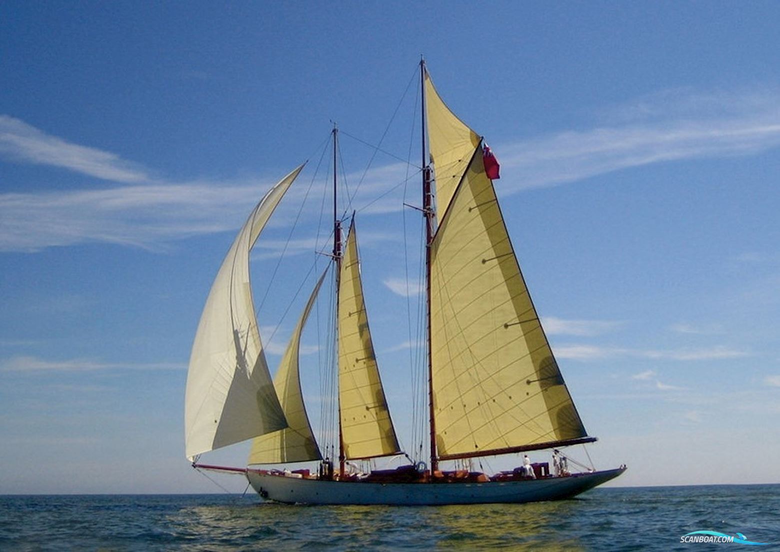 Classic Sailing Yacht Schooner Jill Sejlbåd 1930, med Scania D19 44m
 motor, Frankrig