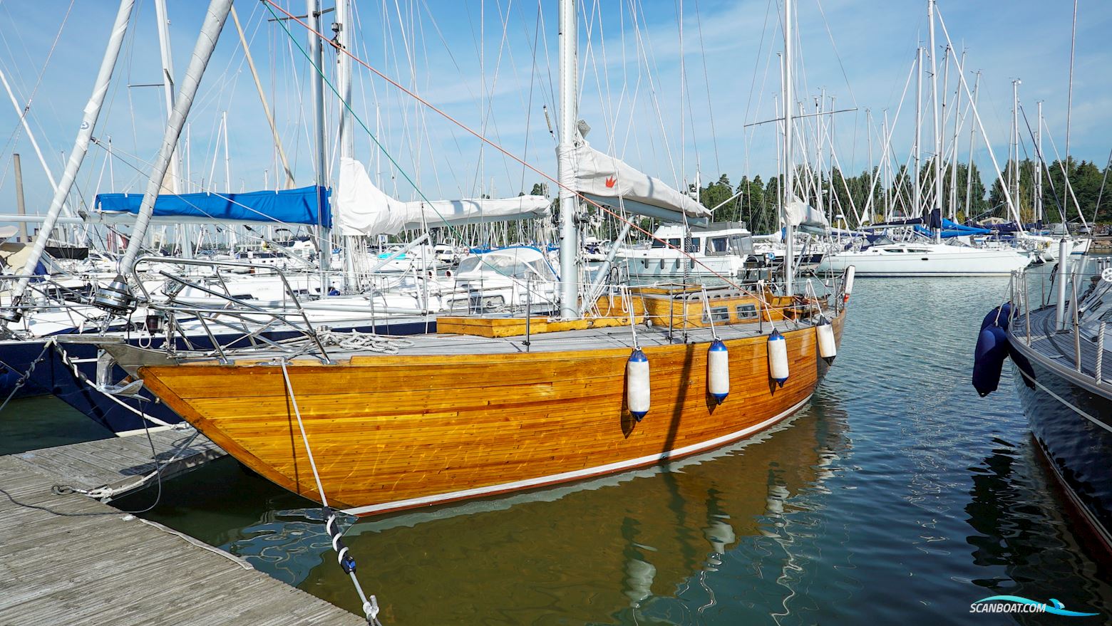 Classic Wooden Ketch Designed by Alan Buchanan Sejlbåd 2003, med Kubota Nanni 4.150 motor, Finland