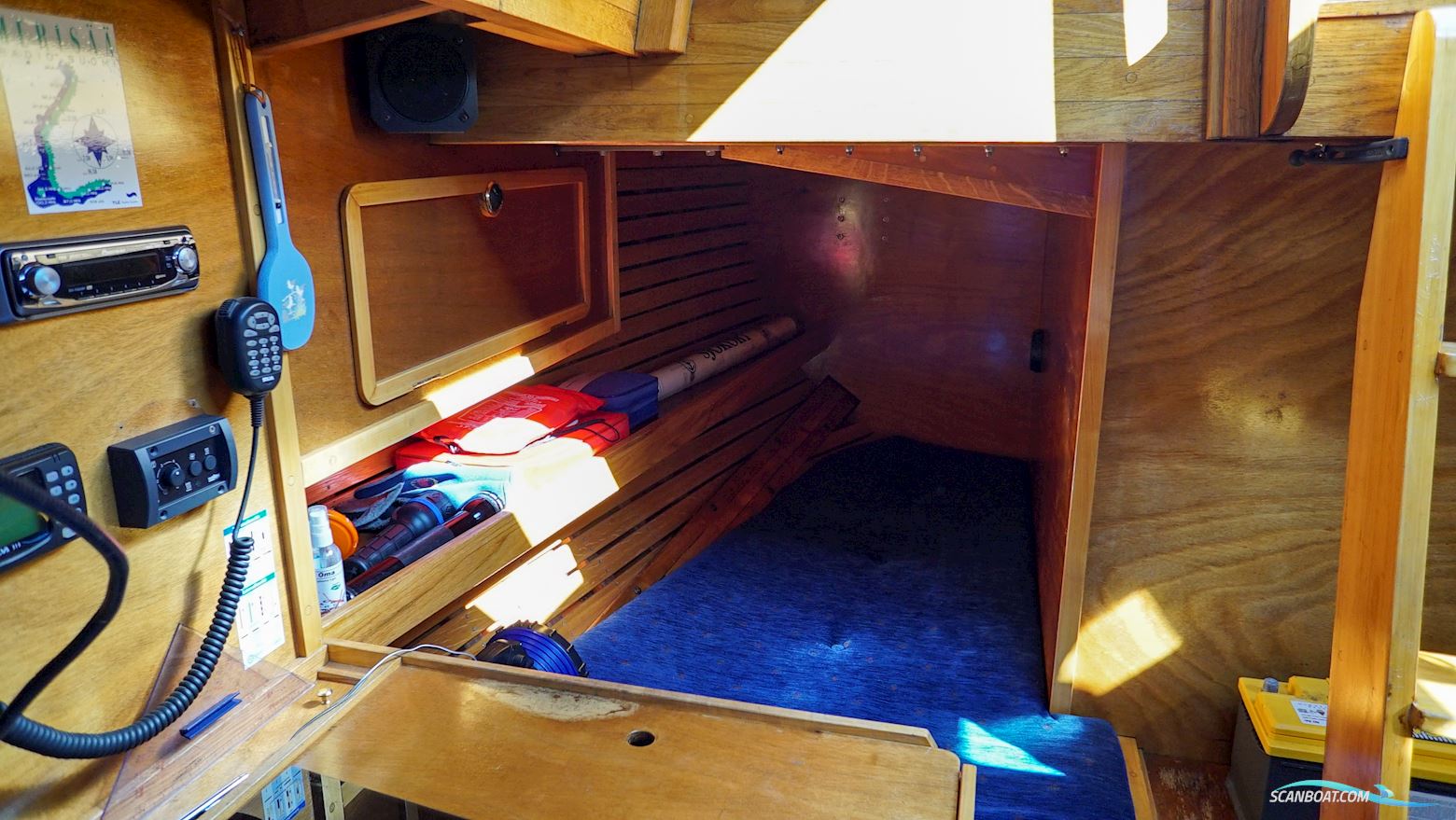 Classic Wooden Yawl Designed by Alan Buchanan