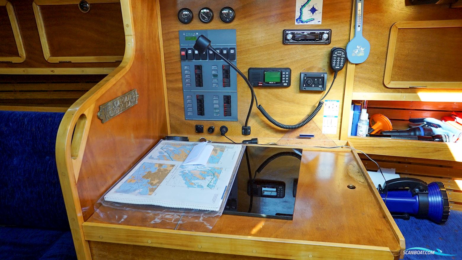 Classic Wooden Yawl Designed by Alan Buchanan