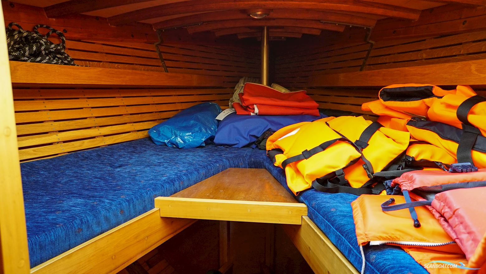 Classic Wooden Yawl Designed by Alan Buchanan