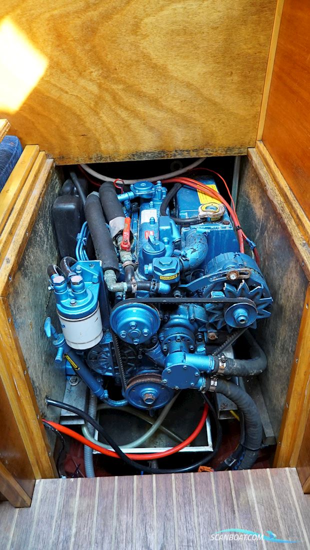 Classic Wooden Yawl Designed by Alan Buchanan