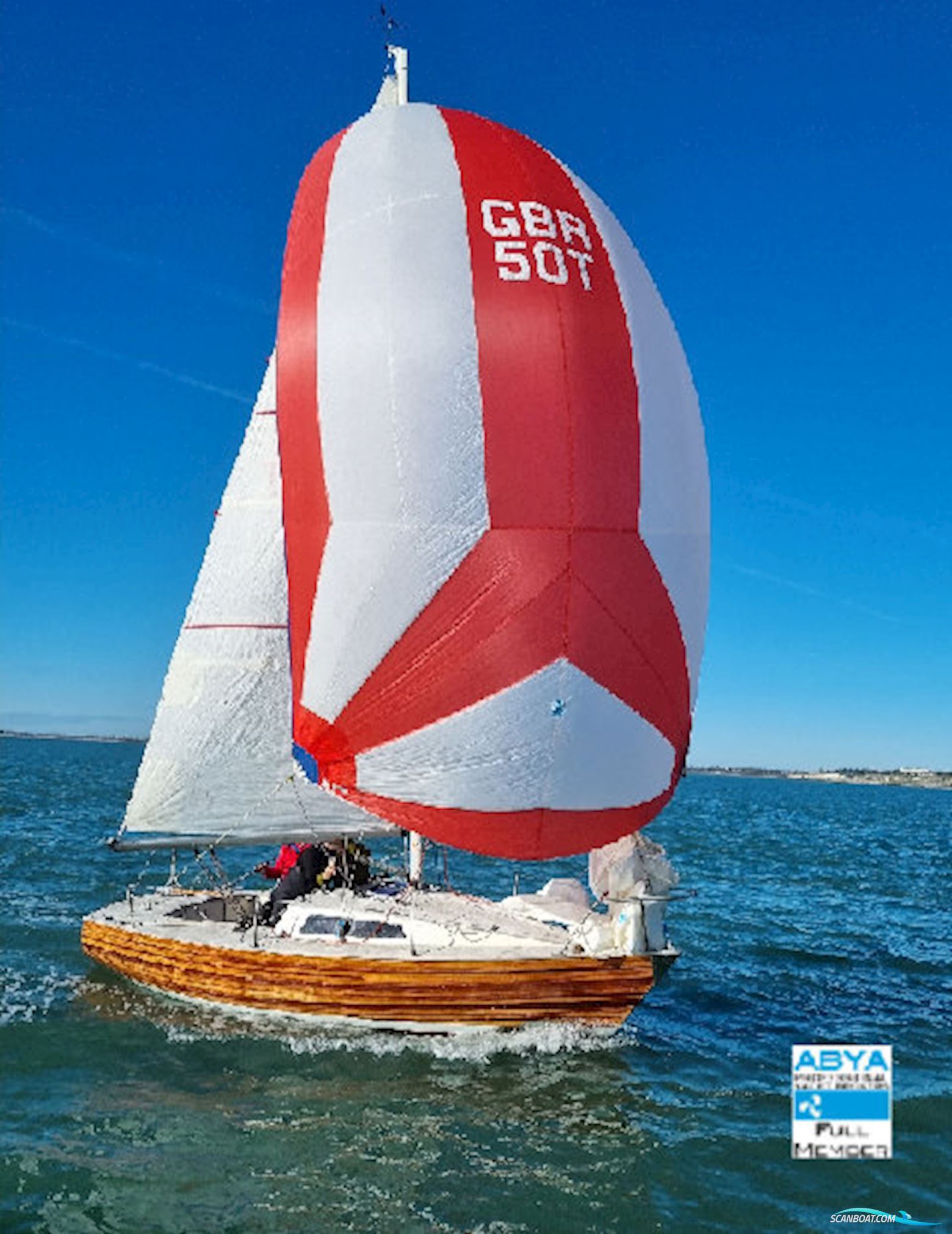 Classic Yacht Mullins Monarch 23 Sejlbåd 1985, med Yanmar 1GM10 motor, England