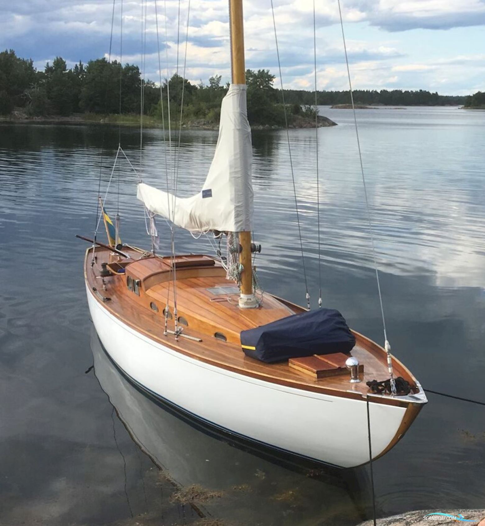 Coastal Cruiser Kr127 Sejlbåd 1949, med Volvo Penta motor, Sverige