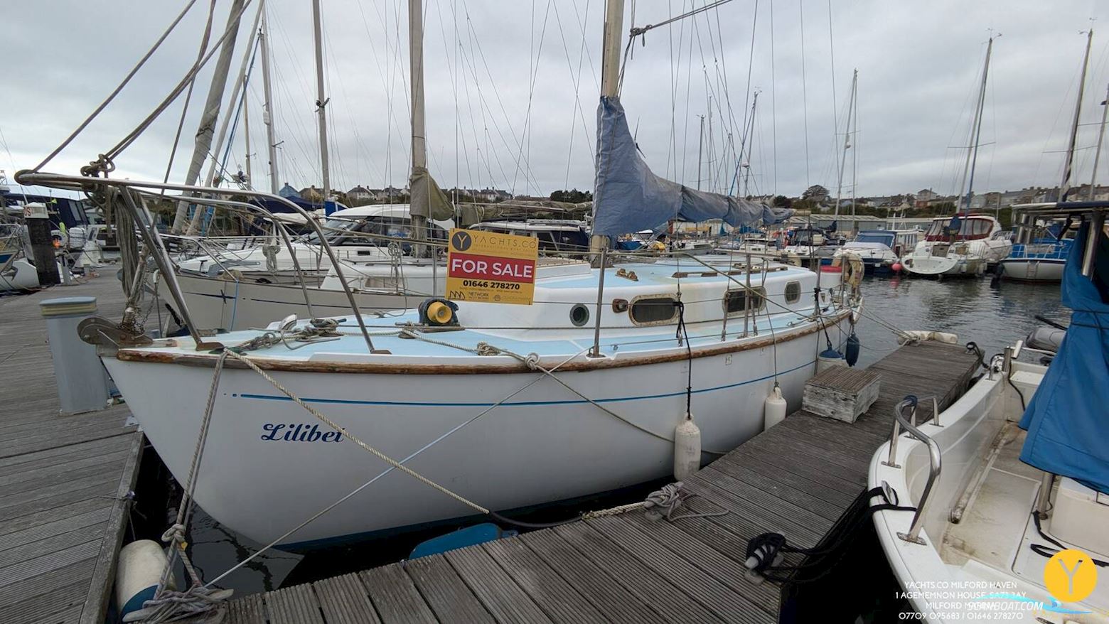 Colvic Sea Rover 28 Triple Keel Sejlbåd 1976, med Beta motor, England