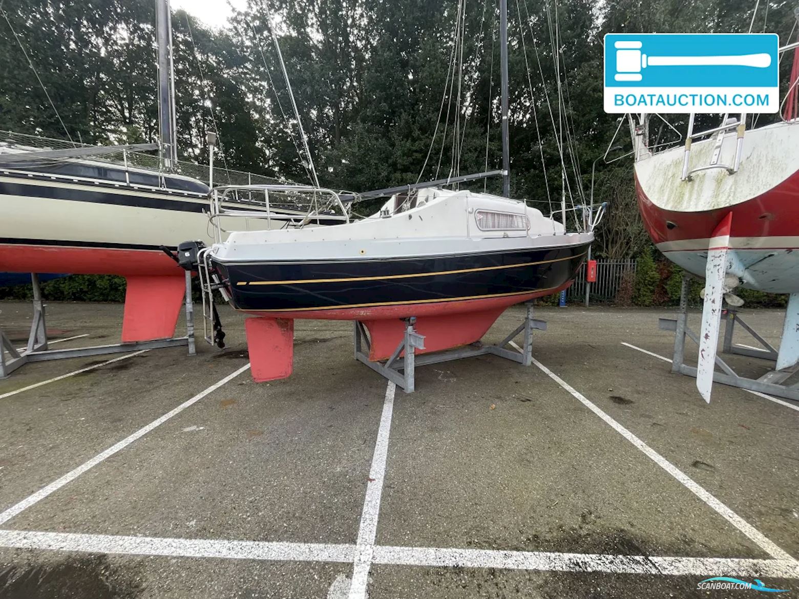 Compromis 720 Sejlbåd , med Mercury motor, Holland