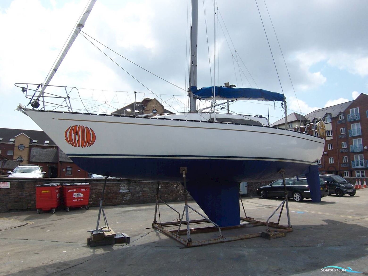 Contention 33 Sejlbåd 1976, med Yanmar 3YM30 motor, England