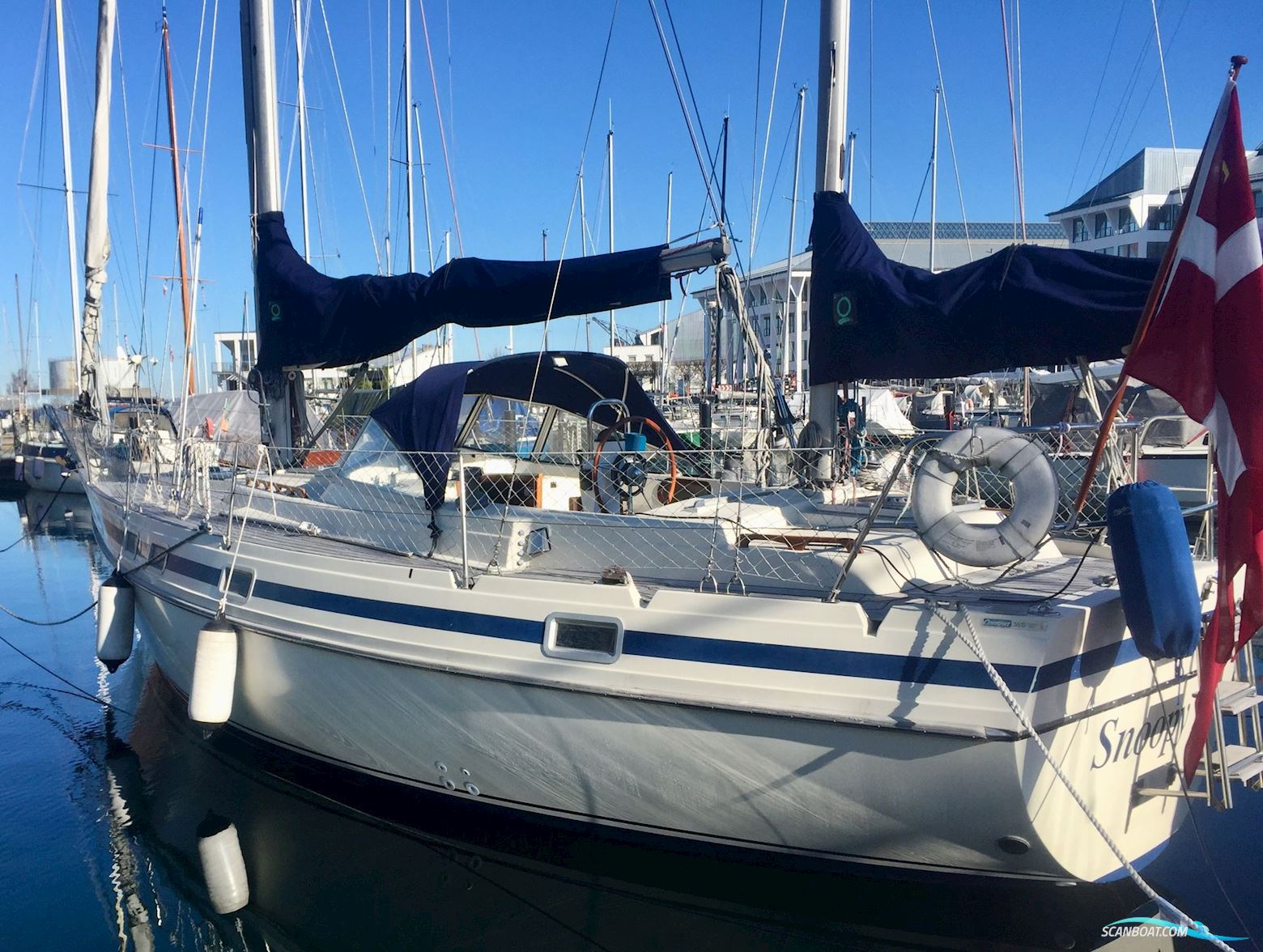 Contest 38 S Ketch Sejlbåd 1985, med Volvo-Penta MD21b motor, Danmark