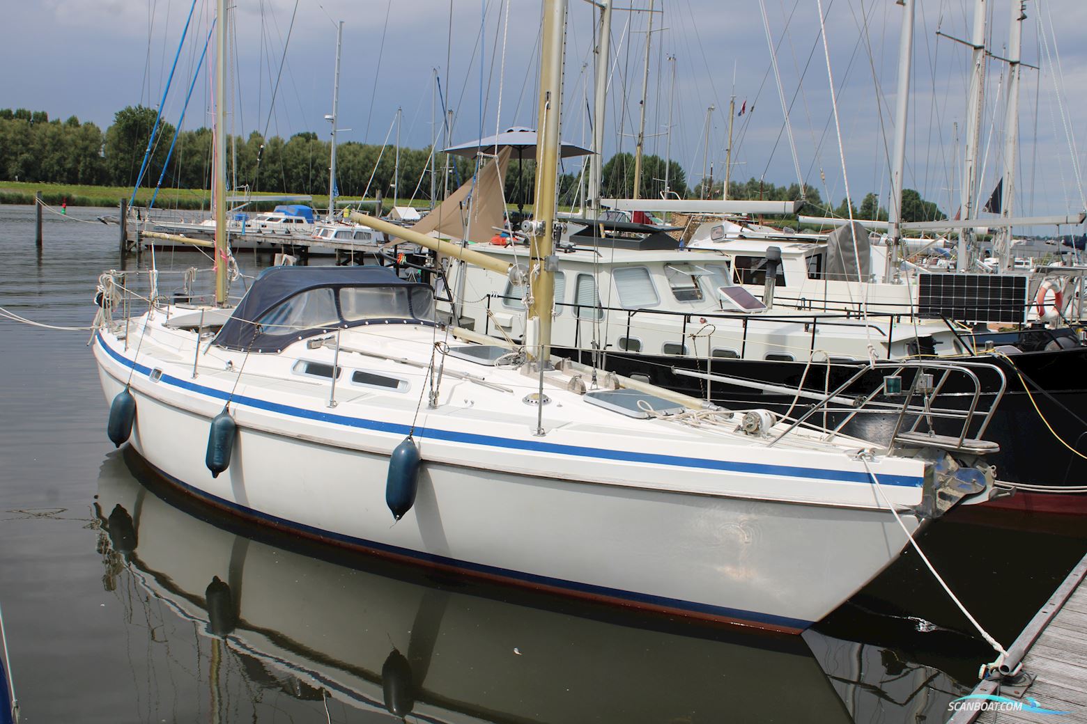 Conyplex Contest 36 Sejlbåd , med Volvo Penta MD17 motor, Holland