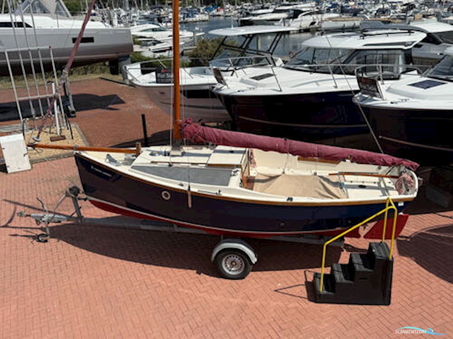 Cornish Crabber Shrimper 19 Sejlbåd 1995, med Yanmar 1GM10 motor, England