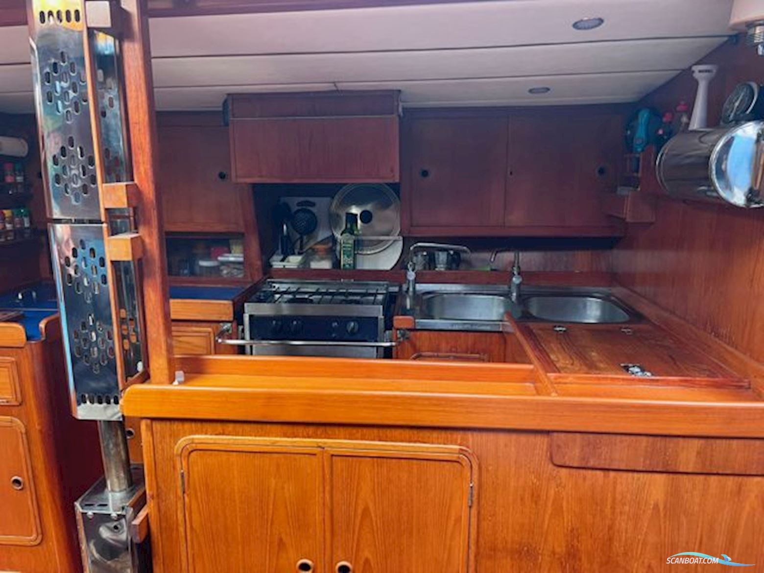 Custom built boat DAMIEN II Joubert-Nivelt 16m steel sailing yacht