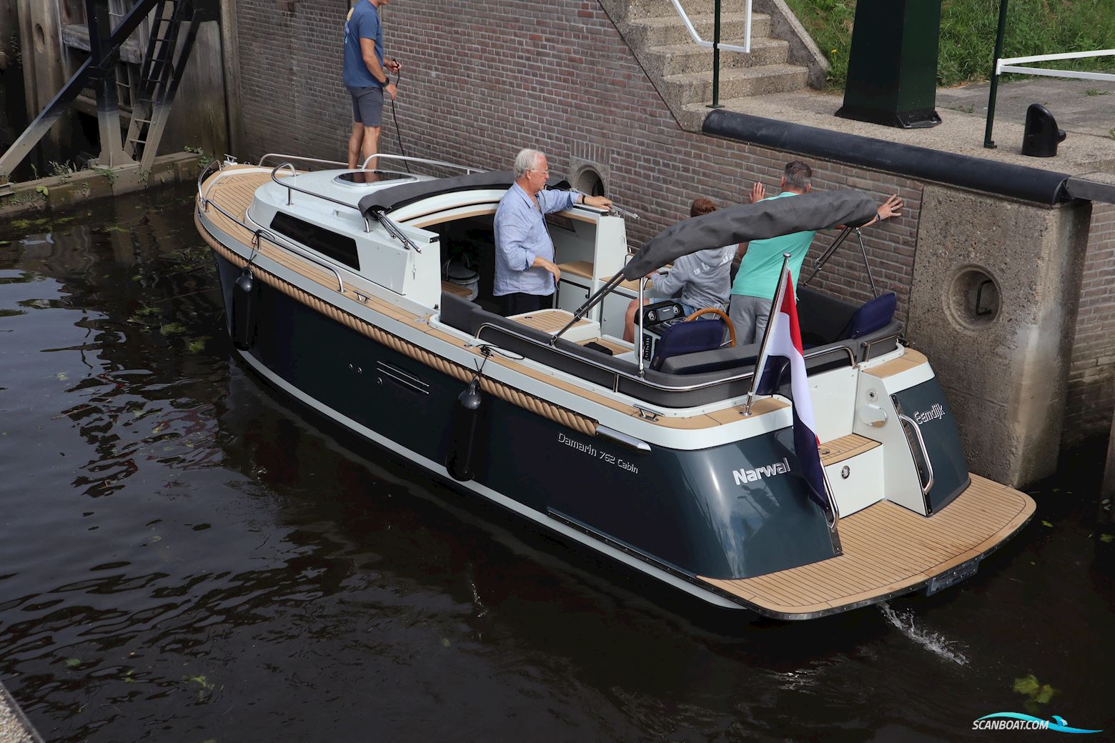 Damarin 732 Cabin (nieuw) Sejlbåd 2024, med vetus motor, Holland