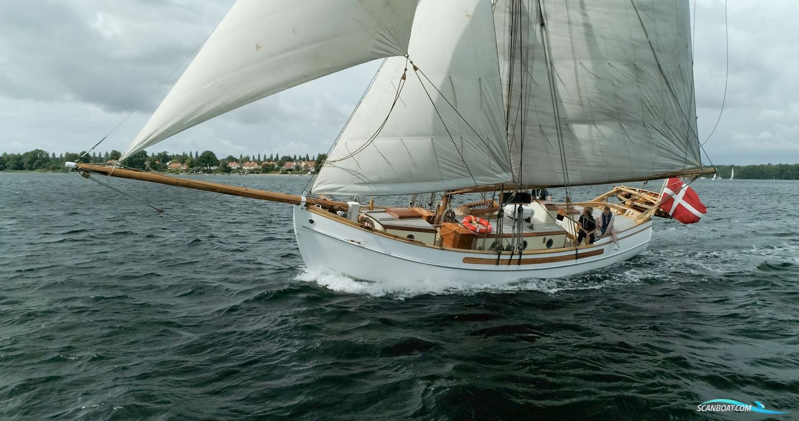 Dansk Jagt Sejlbåd 1978, med Volvo Penta motor, Danmark
