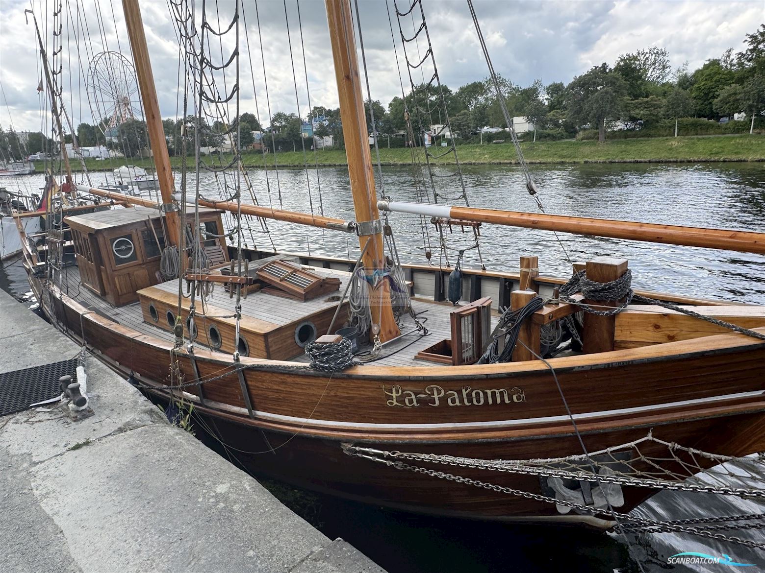 Dawartz Schoneryacht 18m Sejlbåd 1986, med Daf DT 615 motor, Tyskland