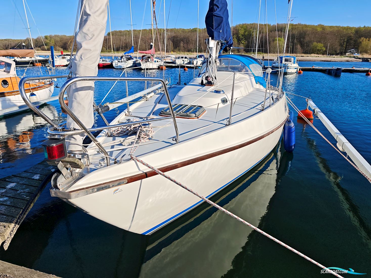 Deerberg Beryll 30 Sejlbåd 1977, med Solé Mini 33 motor, Tyskland