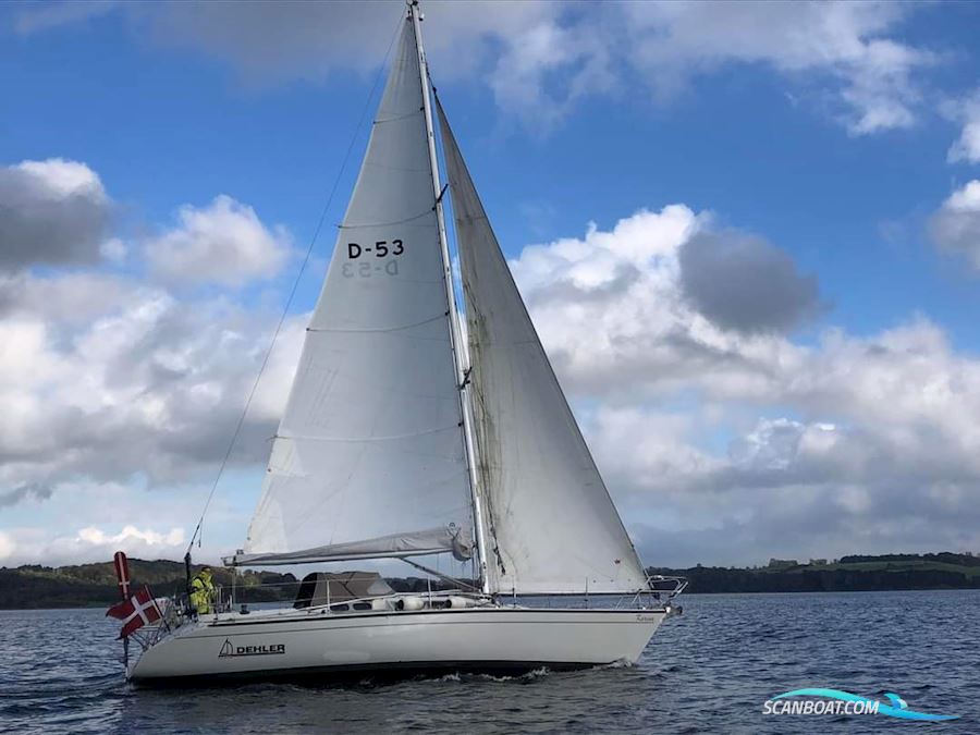 Dehler 38 Sejlbåd 1987, med Volvo Penta 2003 T motor, Danmark