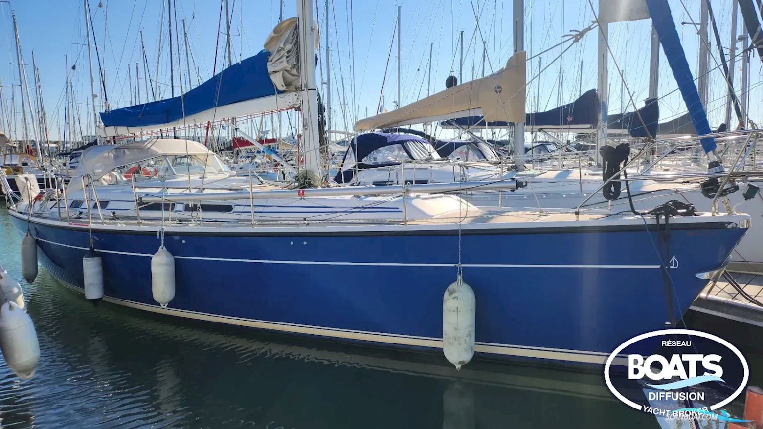 Dehler 41 CR Sejlbåd 2000, med YANMAR motor, Frankrig