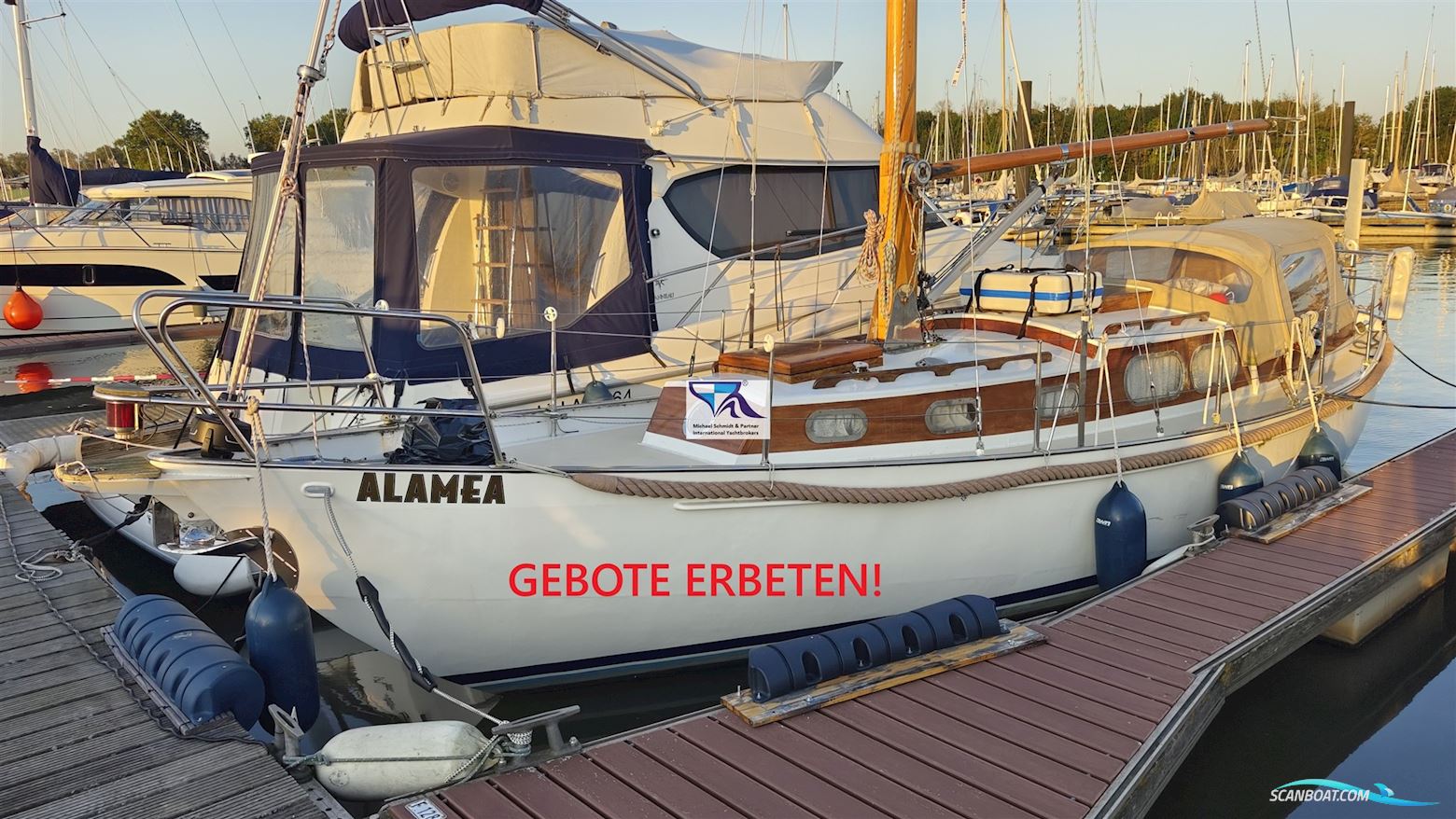 Dekker & Söhne Marken II Sejlbåd 1968, med Volvo Penta motor, Tyskland