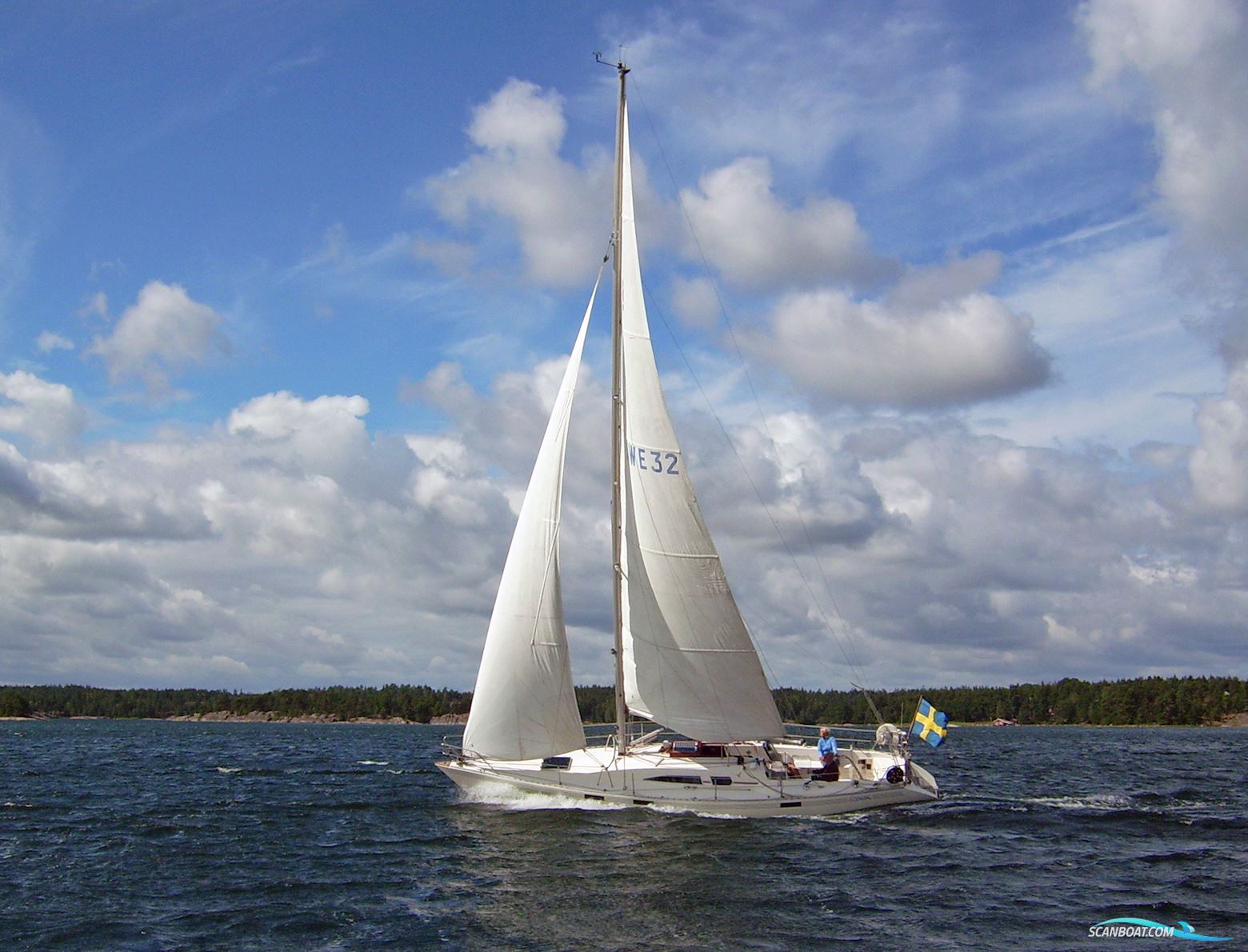 Diva Yachts Diva 39 (9) Sejlbåd 1984, med Lombardini motor, Sverige