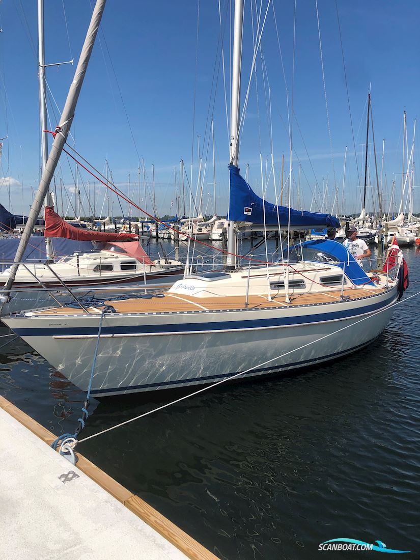 Drabant 30 Sejlbåd 1984, med Volvo Penta MD 2020 motor, Danmark