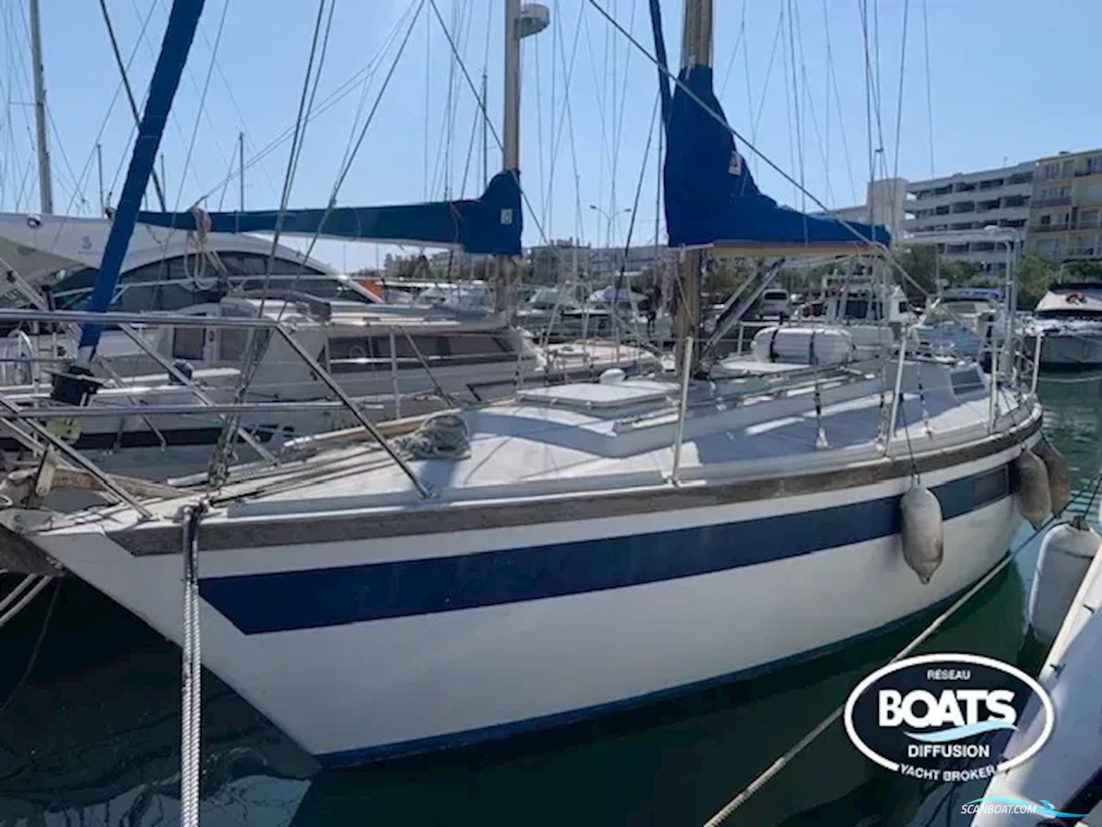 Dufour 35 Sejlbåd 1973, med YANMAR motor, Frankrig