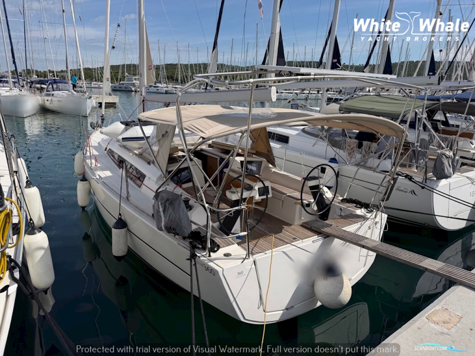Dufour 360 GL Sejlbåd 2018, med Volvo Penta motor, Kroatien