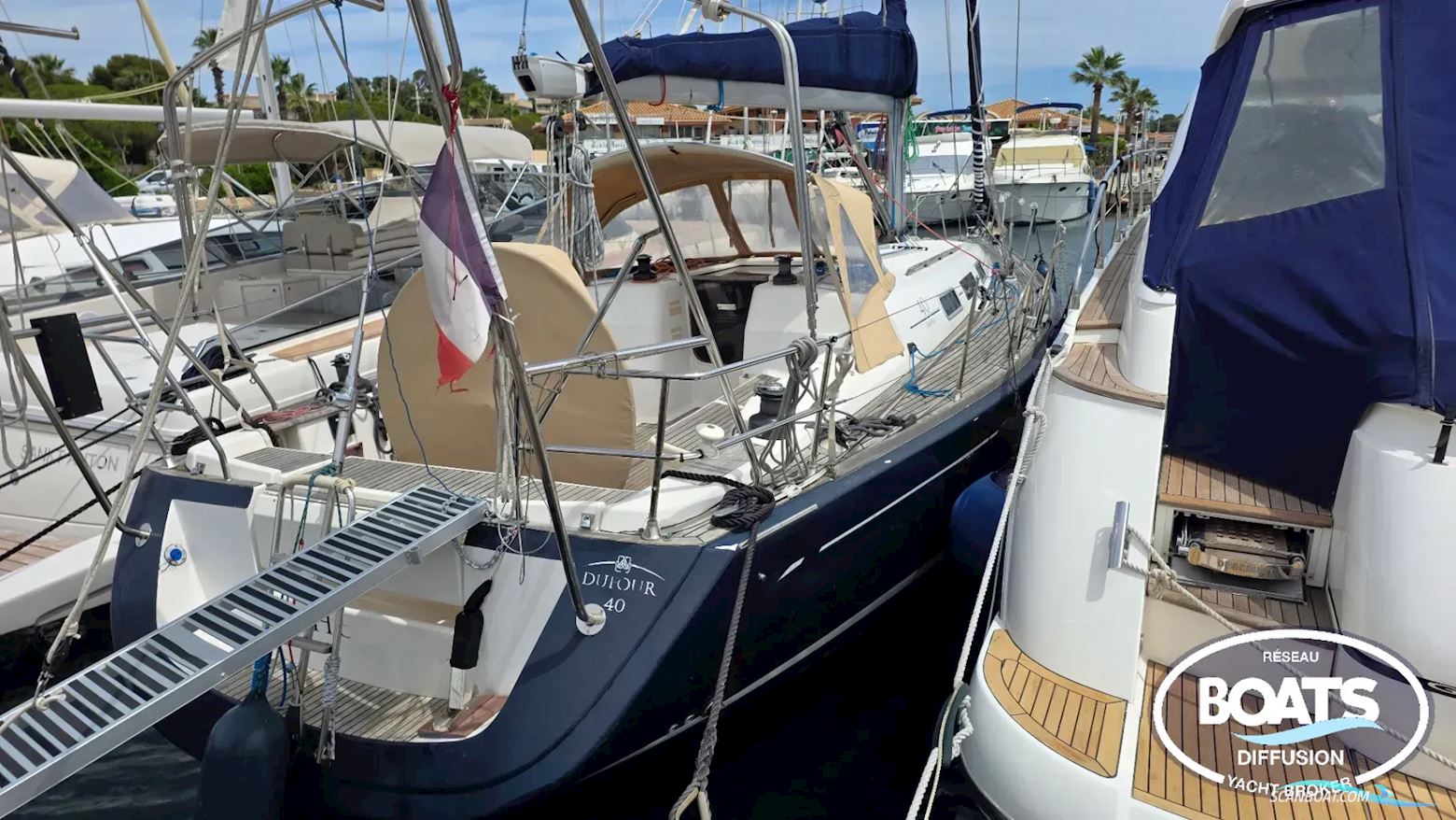 Dufour 40 Performance Sejlbåd 2004, med Volvo motor, Frankrig