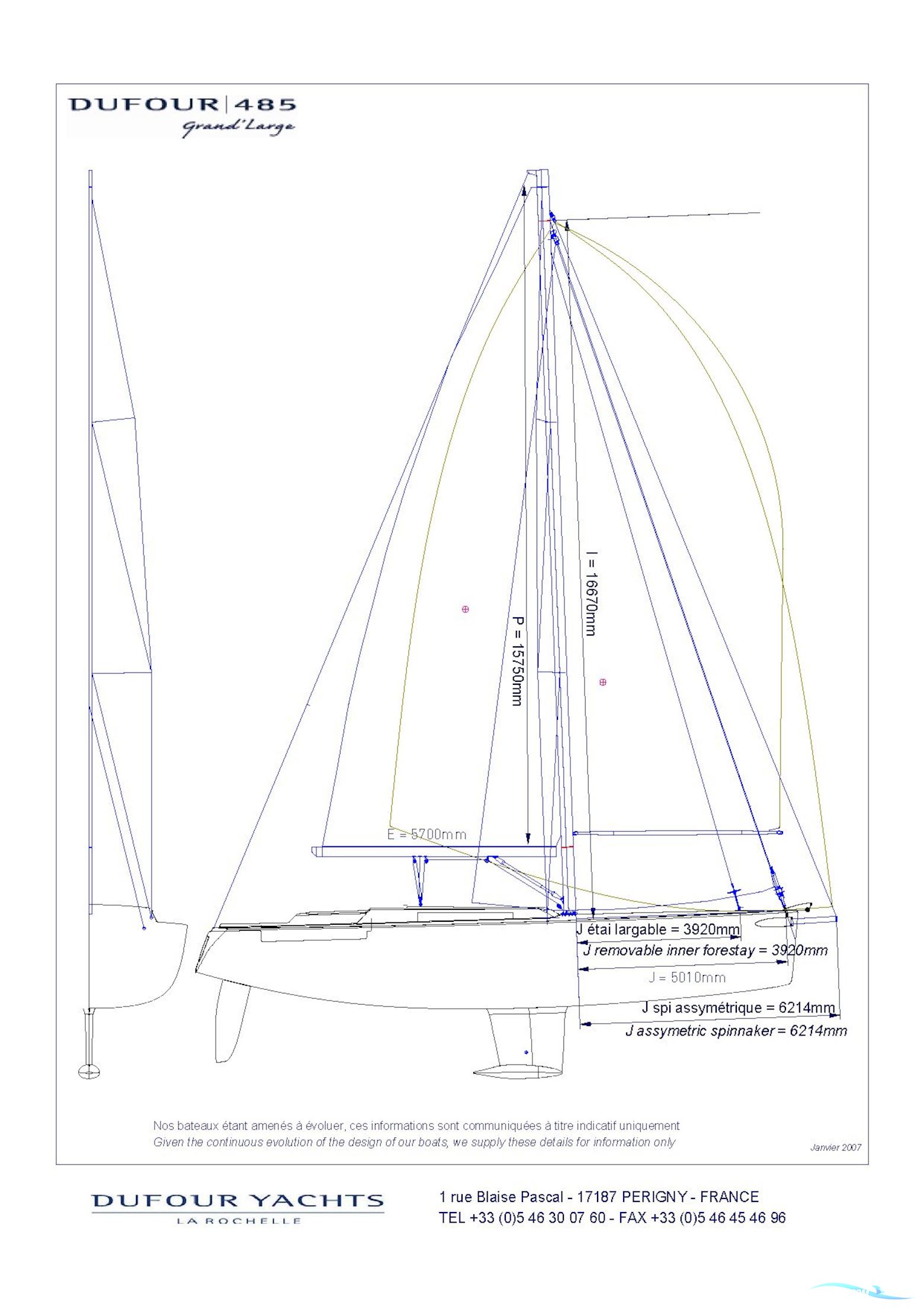 Dufour Yachts 485 Grand Large