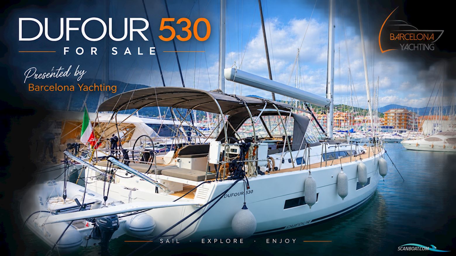 Dufour Yachts Dufour 530 Sejlbåd 2021, med Volvo Penta D3-110 motor, Italien