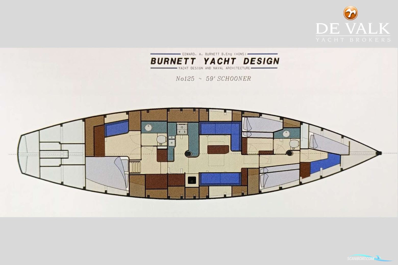 Ed Burnett 58 LOD Classic Schooner