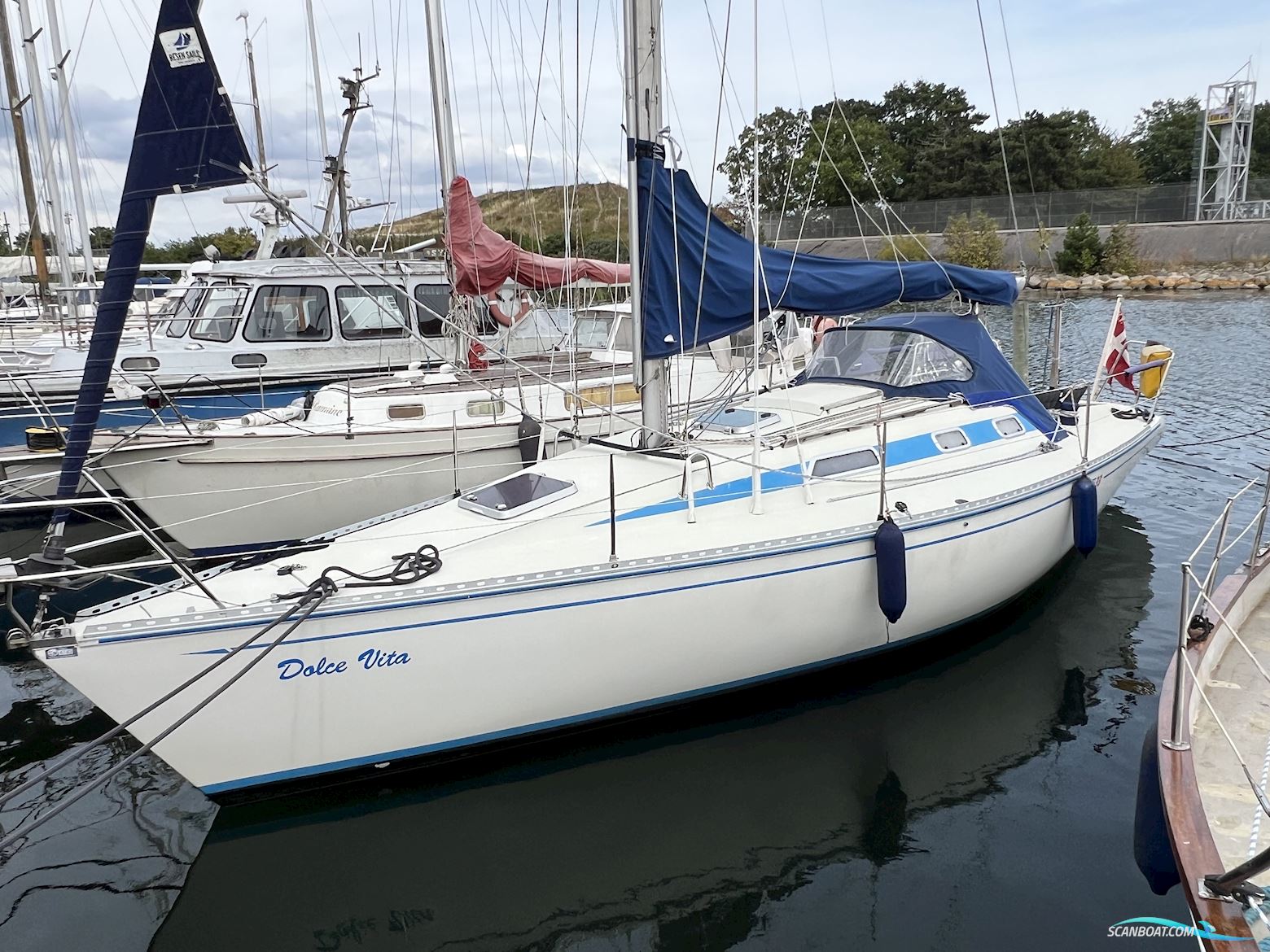 Elan 33 Sejlbåd 1991, med Volvo Penta 2020 motor, Danmark