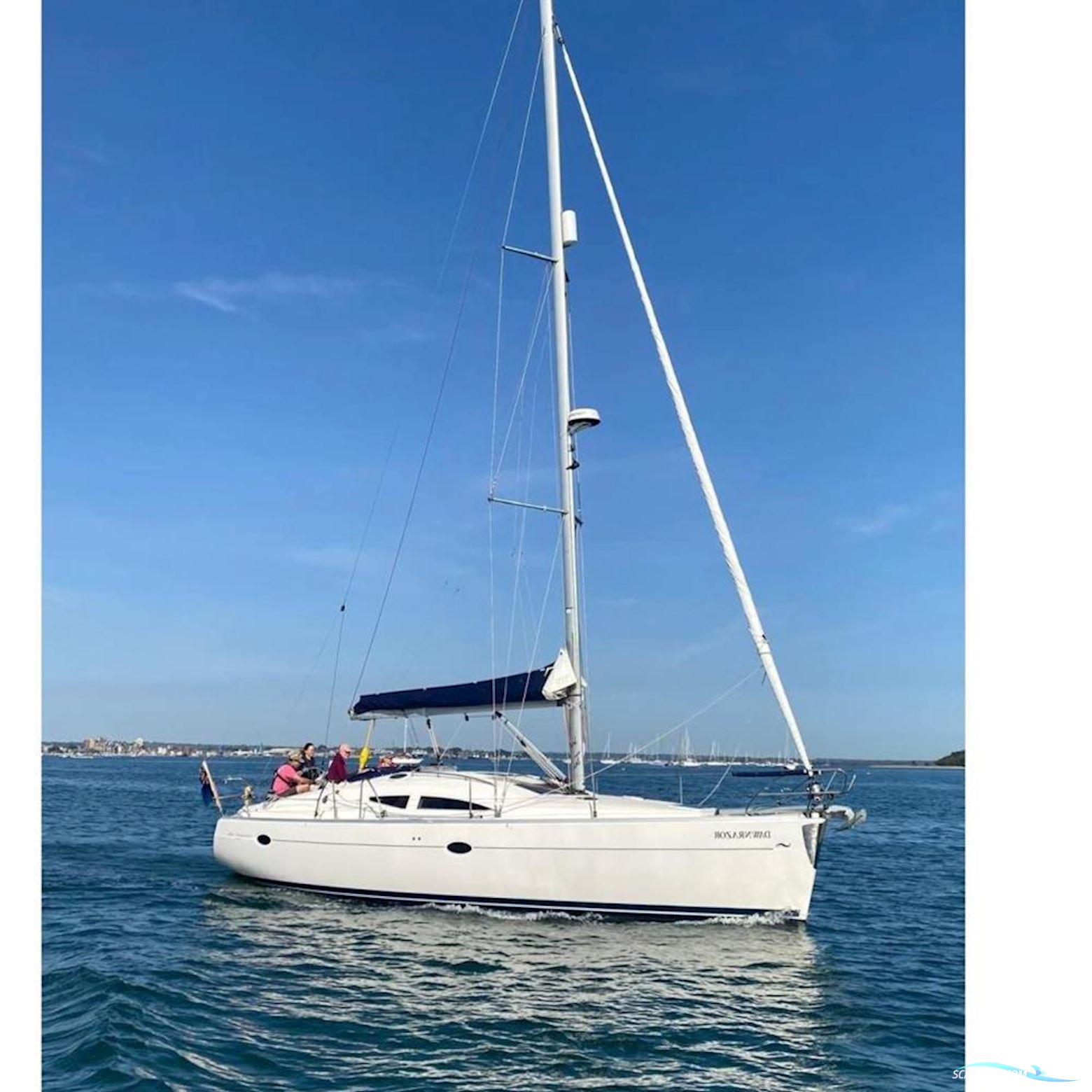 Elan 348 Sejlbåd 2008, med New Volvo Penta D2-40B 39Hp with Saildrive and 3 Blade propeller motor, England