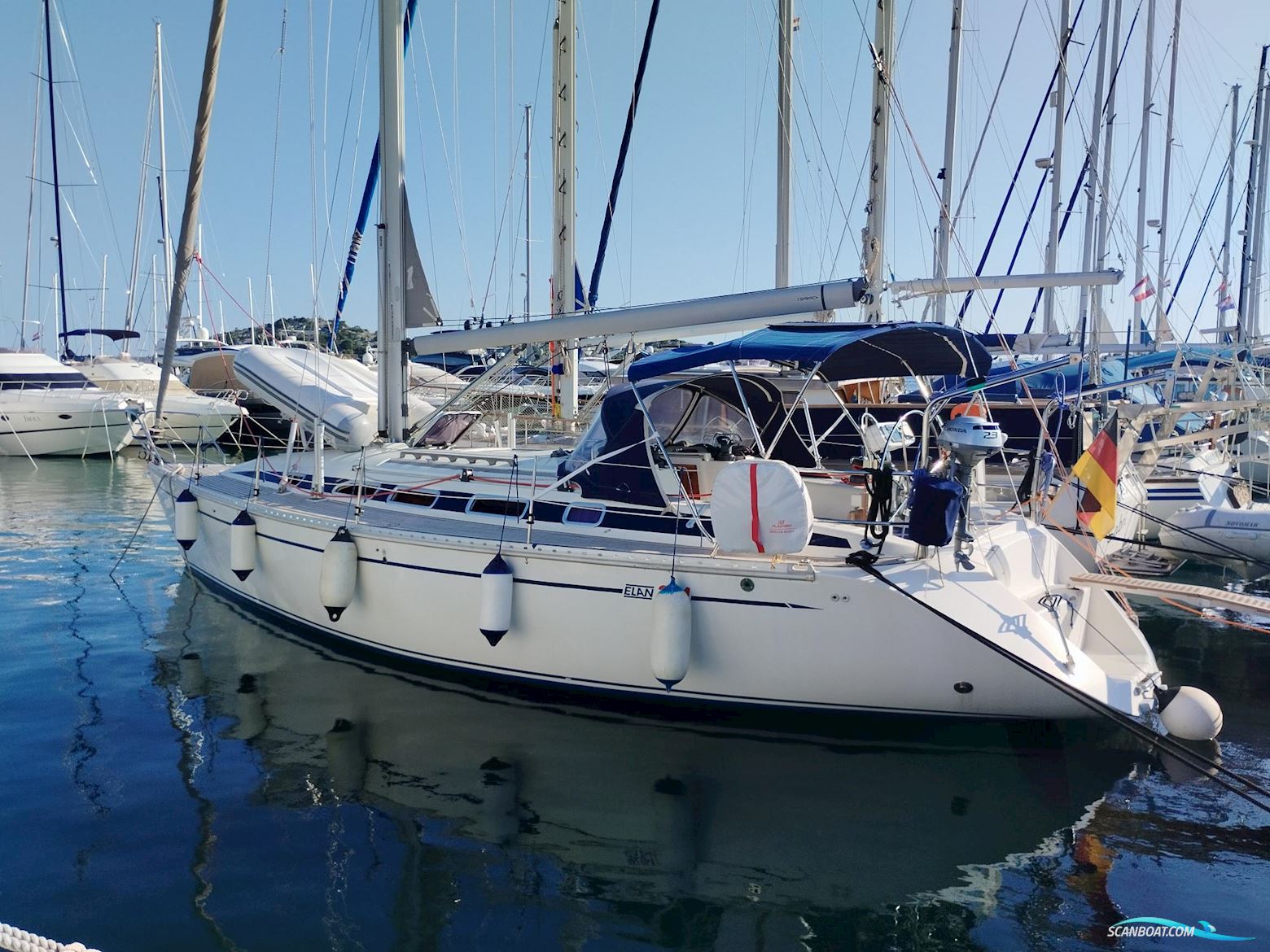 Elan 381 Sejlbåd 1995, med Yanmar 3JH2-E motor, Kroatien