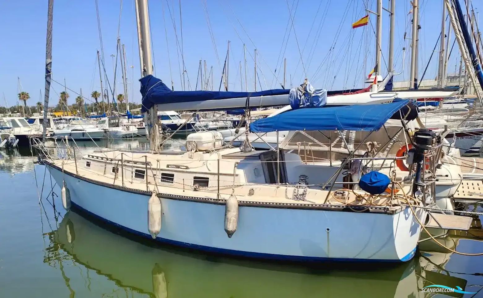 Endeavour 33 Sejlbåd 1983, med Yanmar motor, Spanien