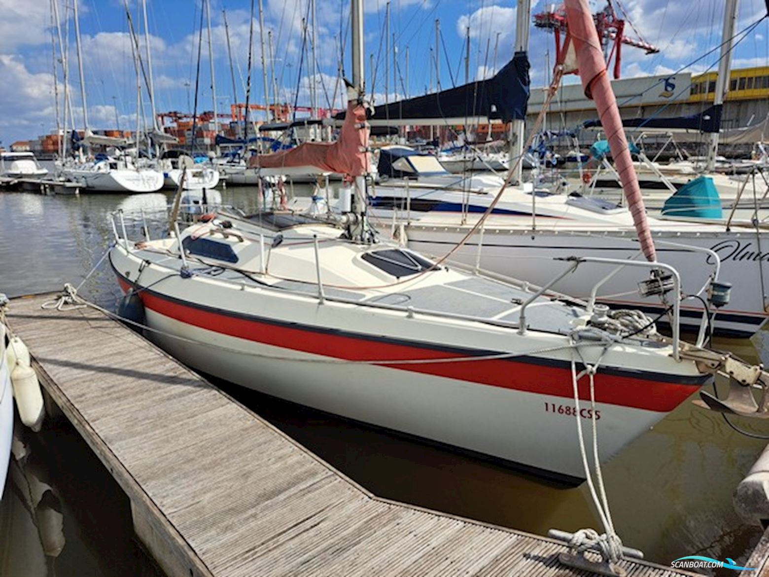 Etap 23 Sejlbåd 1993, med Honda motor, Portugal