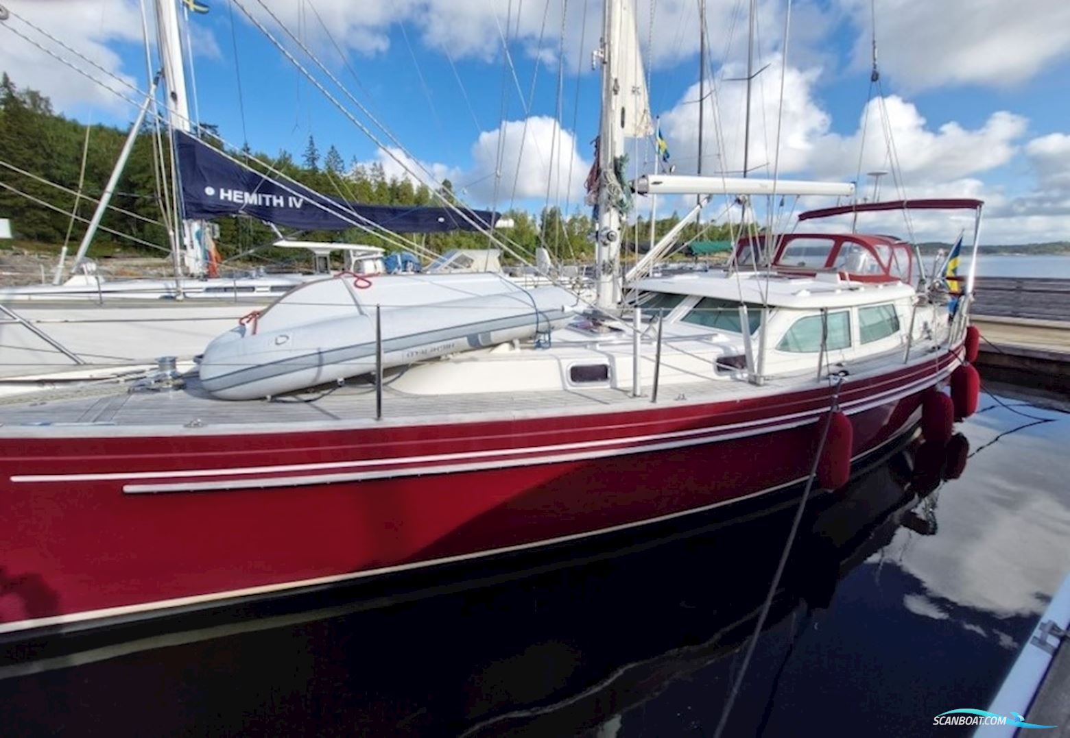 Fantasi 44 Pilot House Sejlbåd 1999, med Yanmar 4JH2-DTE motor, Sverige