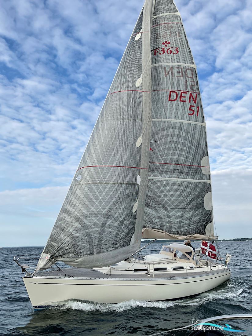 Faurby 363 De Luxe Sejlbåd 2005, med Volvo Penta motor, Danmark