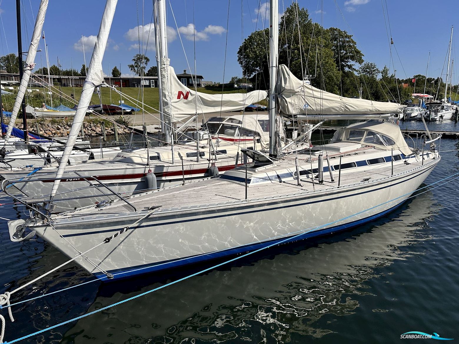 Faurby 393 De Luxe Sejlbåd 1990, med Yanmar 3GM30FC motor, Danmark