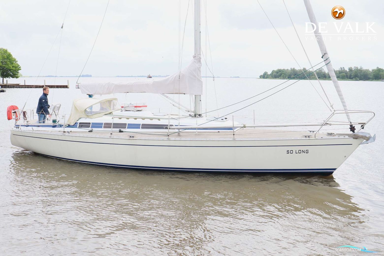 Faurby 396 Sejlbåd 1987, med Volvo Penta motor, Holland