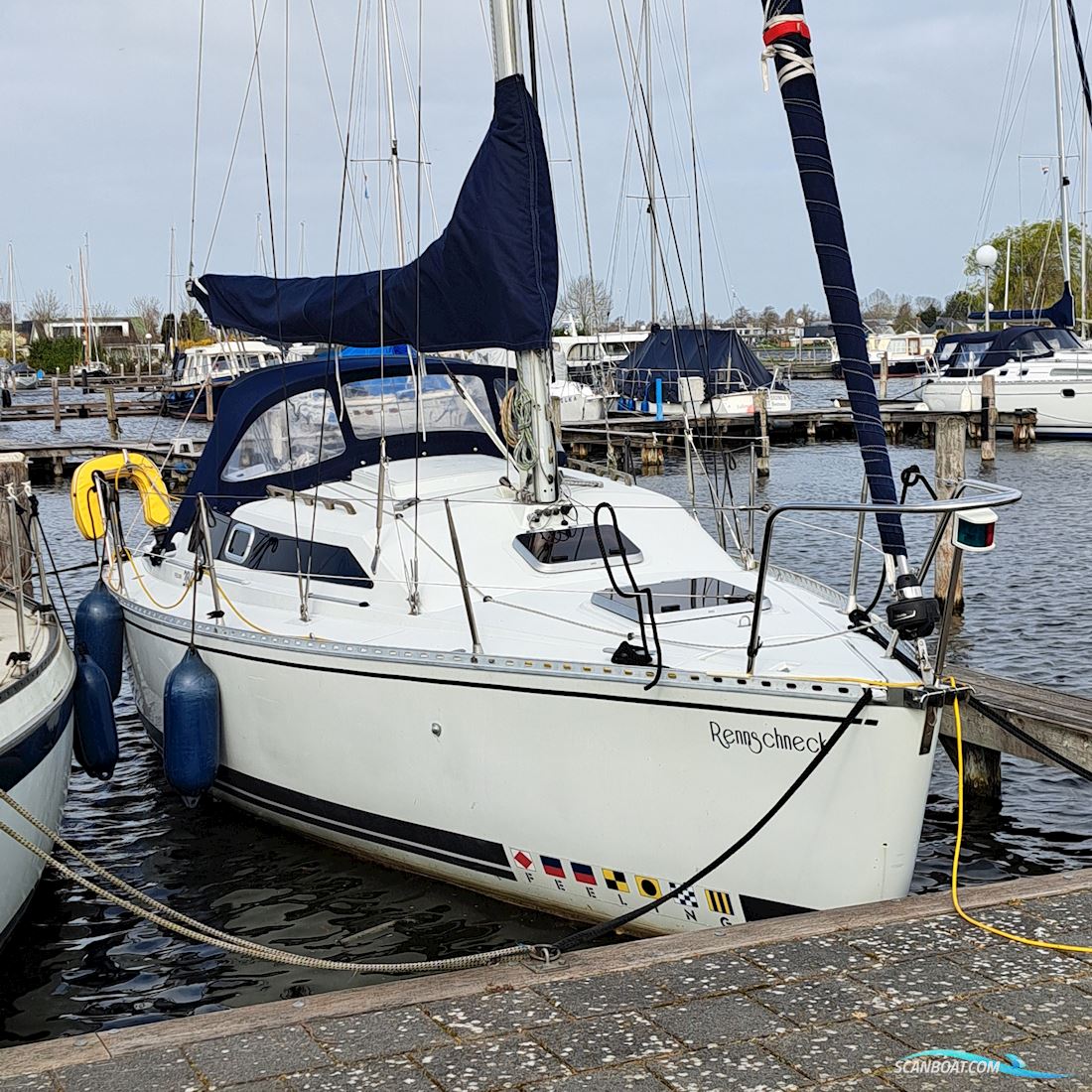Feeling 286 Special Sejlbåd 1990, med Yanmar 2GM 20 motor, Holland