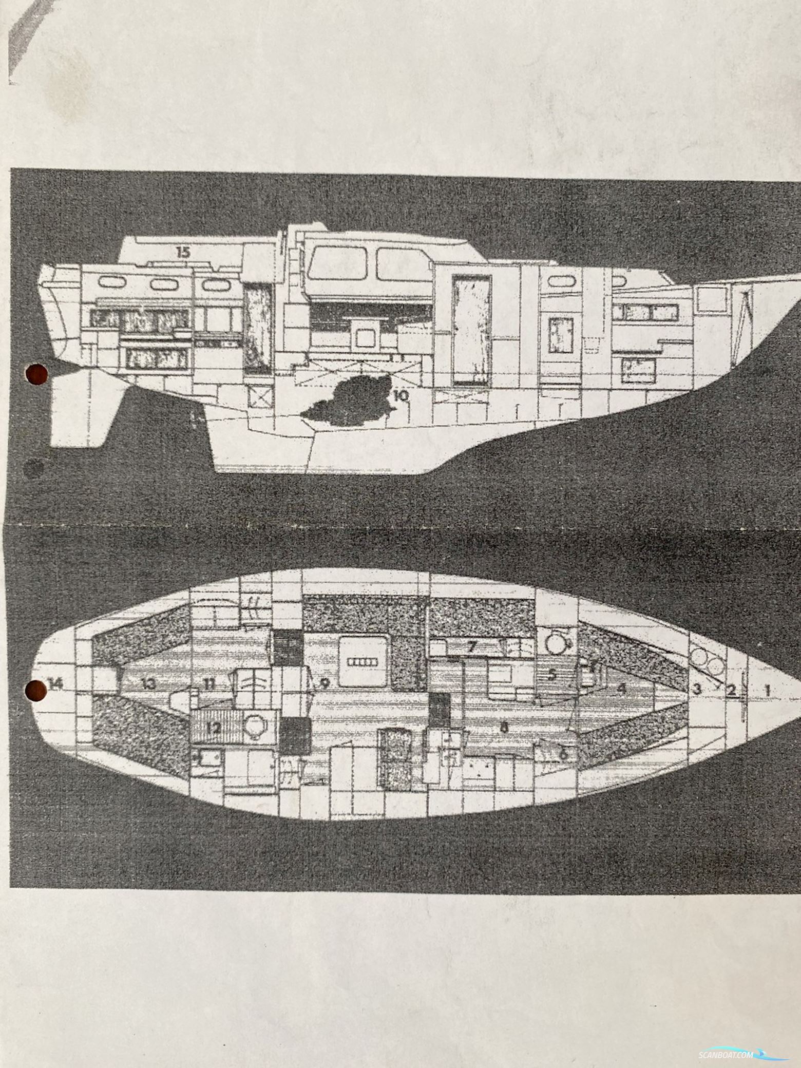 Finnrose 45 Deck saloon