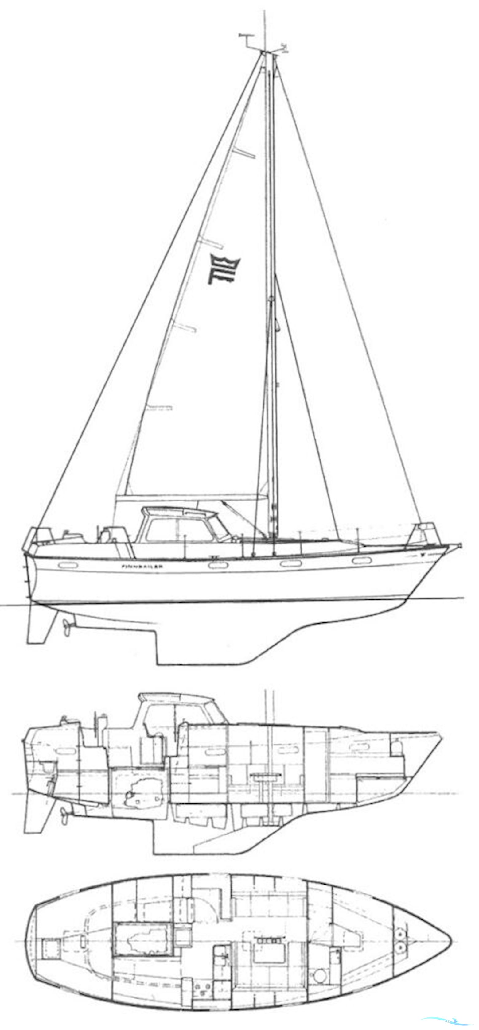 Fiskars AB Finnsailer 38 Ketch