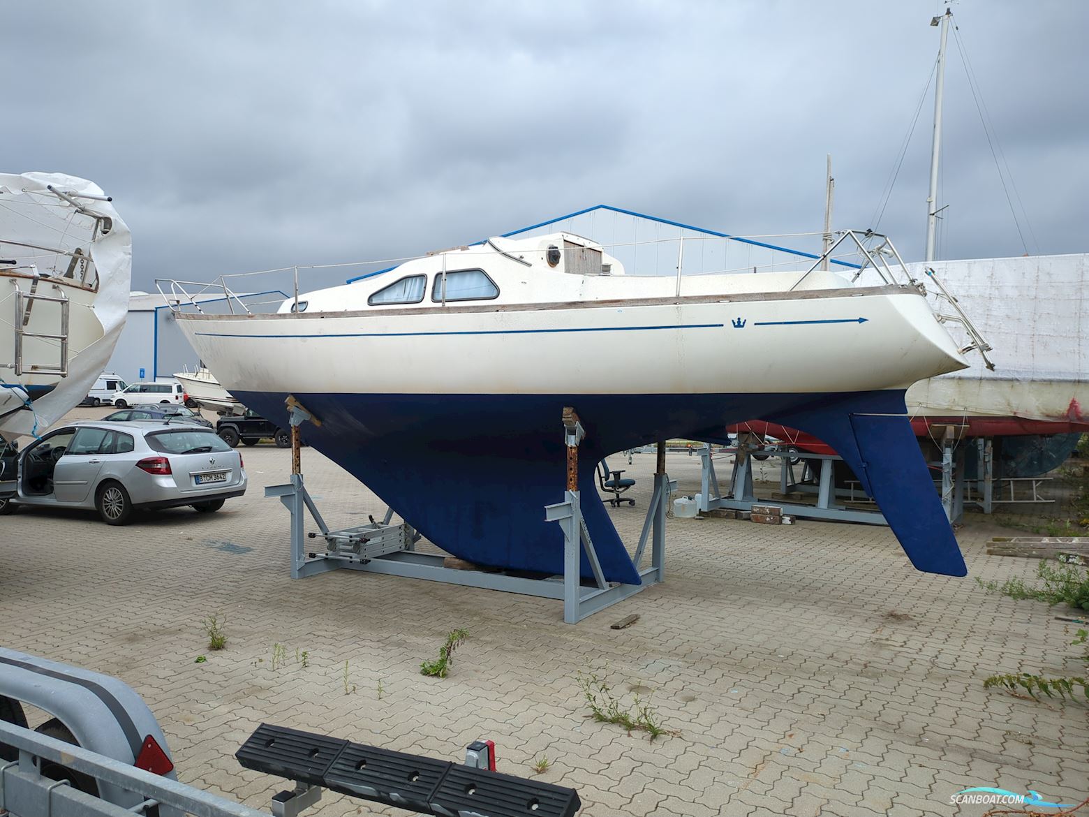 Fiskars Königskreuzer 29 Sejlbåd 1972, med Volvo Penta MD2010D motor, Tyskland