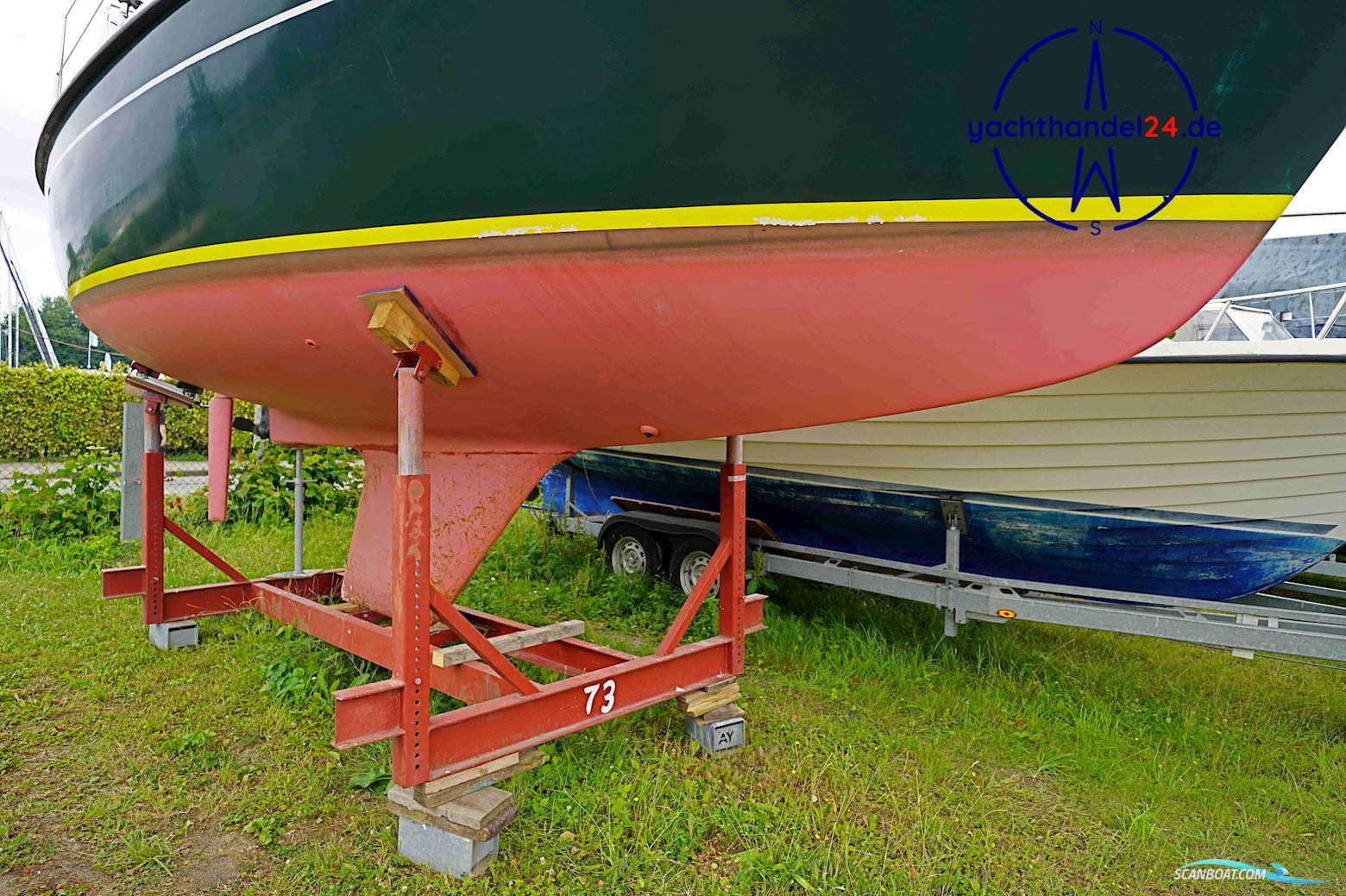 Fisksätra Varv Parant 25 Sejlbåd 1978, med Volvo Penta motor, Tyskland